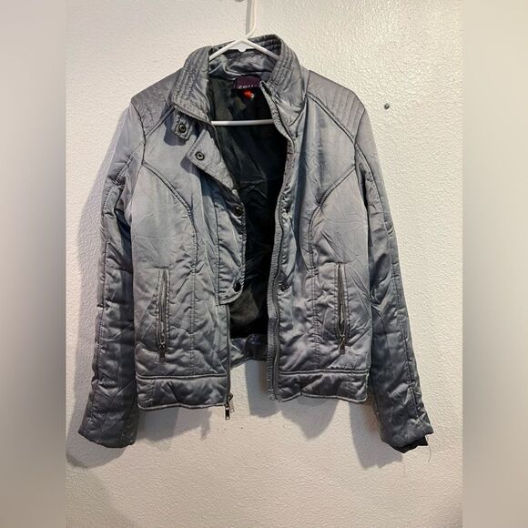 Zella bomber metallic grey  jacket - Picture 1 of 1